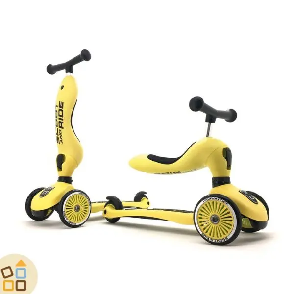 MONOPATTINO 2 IN 1, GIALLO LEMON