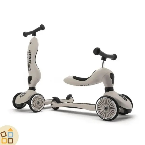 MONOPATTINO 2 in 1, GRIGIO CHIARO