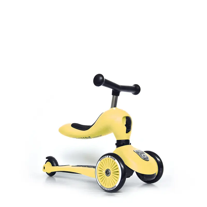 Monopattino 2 in 1 Highwaykick 1 | Giallo Lemon
