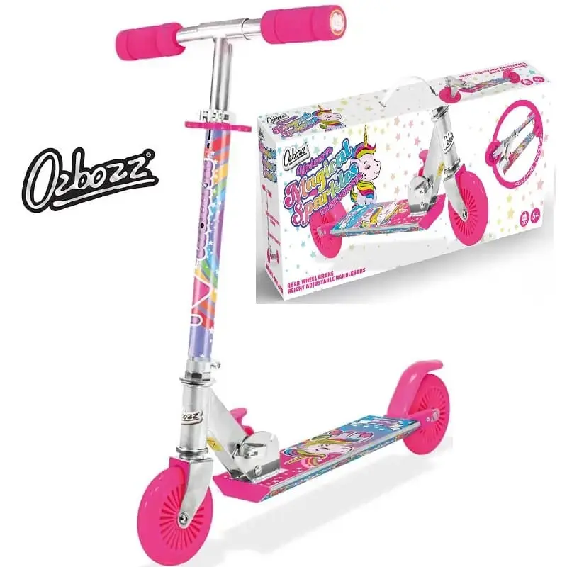 Monopattino a 2 Ruote Unicorno +5 Anni - Ozbozz