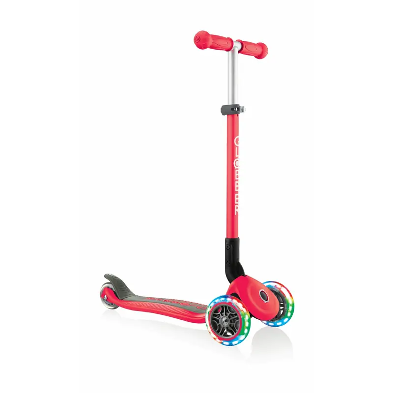 Monopattino Primo Foldable Lights, Red - Globber - Art. 432-102