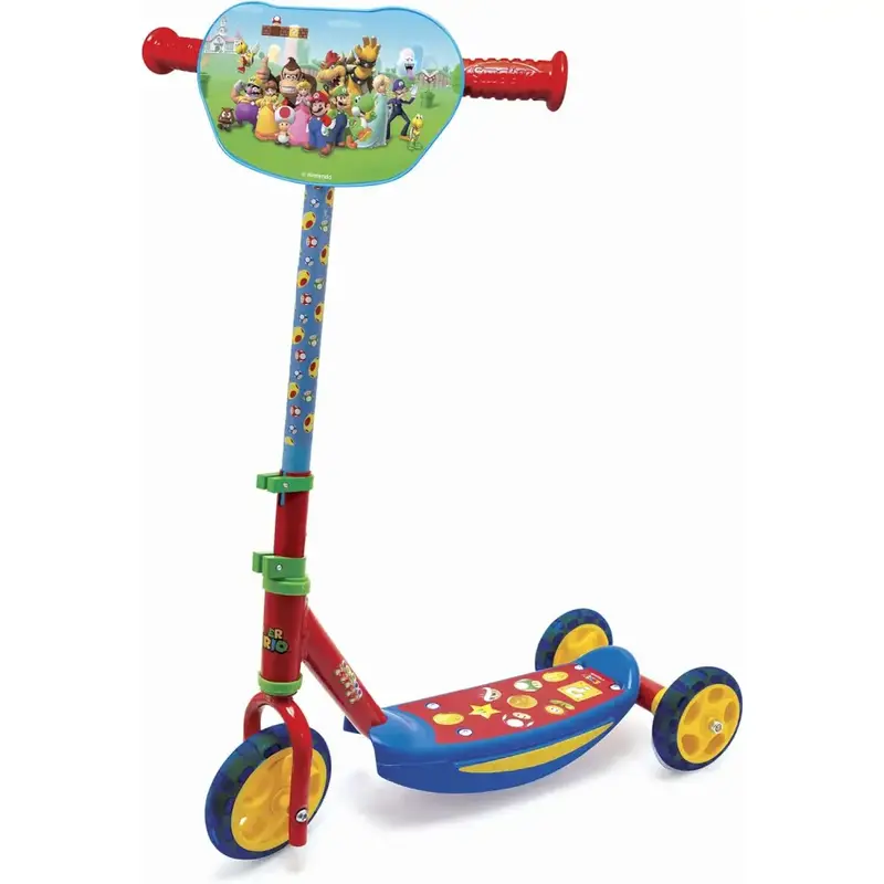 Monopattino Super Mario Tre Ruote