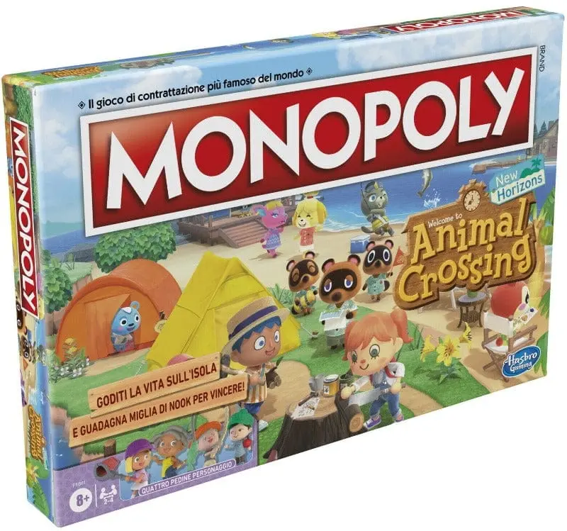 Monopoly Animal Crossing, Gioco da Tavola per tutta la Famiglia