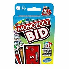 Monopoly Bid gioco carte