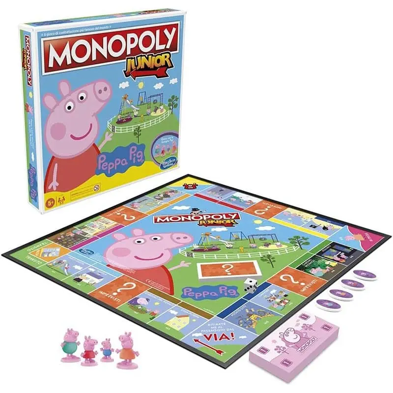Monopoly Junior Edizione Peppa Pig- Hasbro