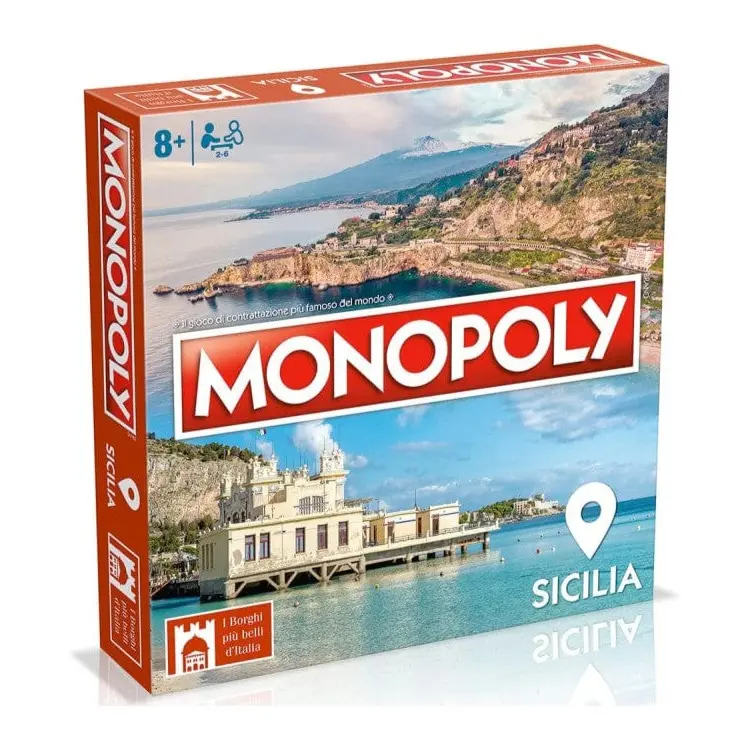 Monopoly Monopoly I Borghi più belli d'Italia Sicilia, Gioco di Società per Famiglie