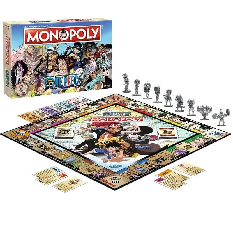 Monopoly One Piece, Gioco di Società per Bambini e Ragazzi