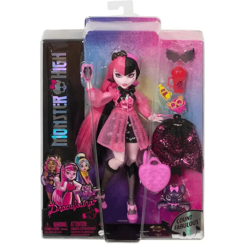 Monster High bambola Draculaura con accessori