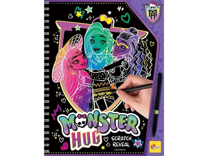Monster High Scratch Book Lisciani Giochi