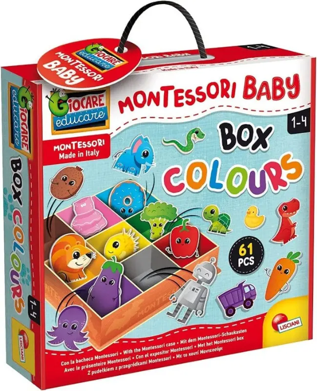 Montessori Baby Color Box, Bacheca dei Colori Lisciani