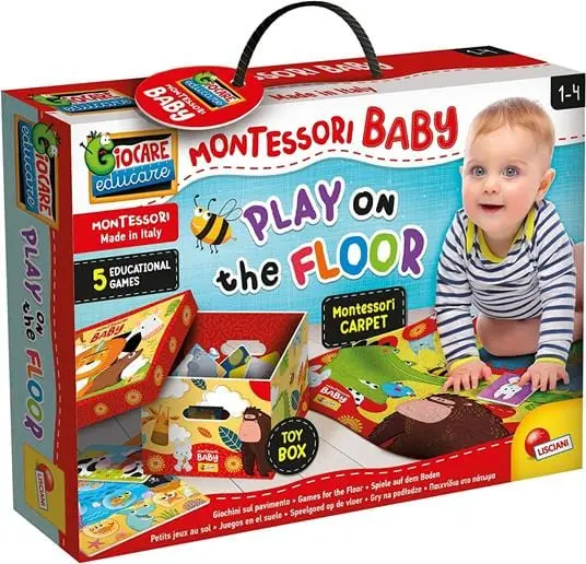 Montessori Baby, Giochini sul Pavimento Lisciani