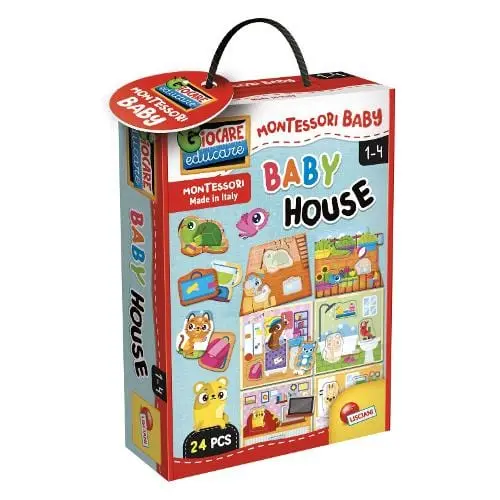 Montessori Baby House, Gioco Educativo Lisciani 1-4 Anni