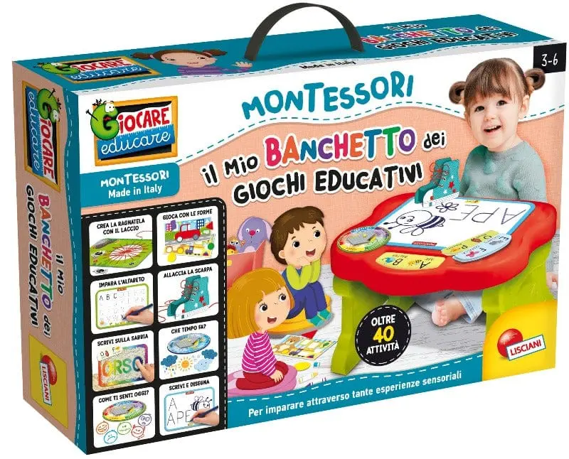 Montessori, Il Mio Banchetto dei Giochi Educativi - Lisciani