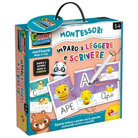 Montessori Imparo a Leggere e Scrivere, Lisciani Educativi