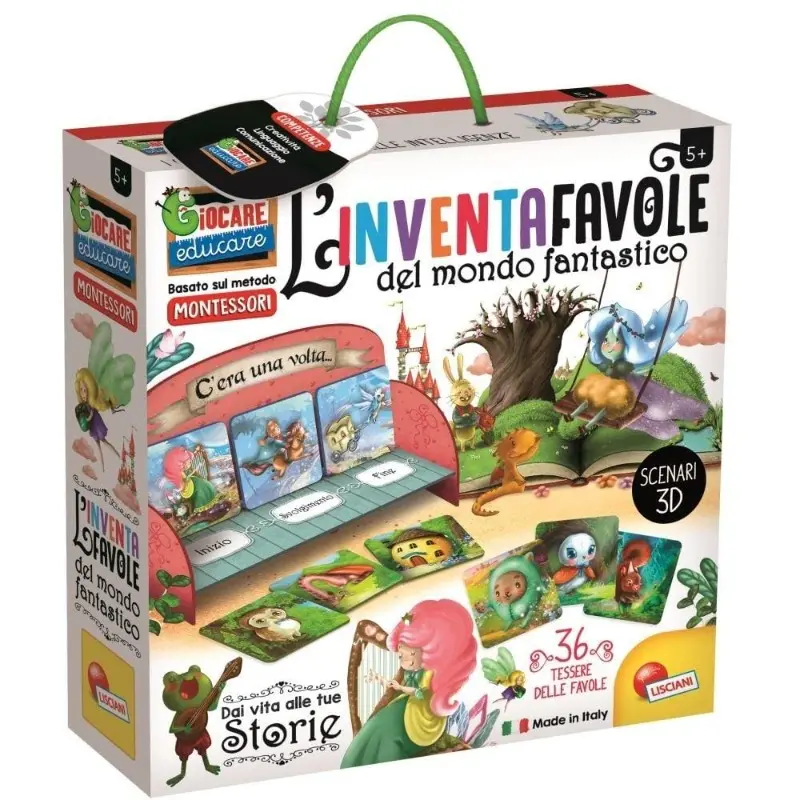 Montessori Inventafavole del Mondo Fantastico