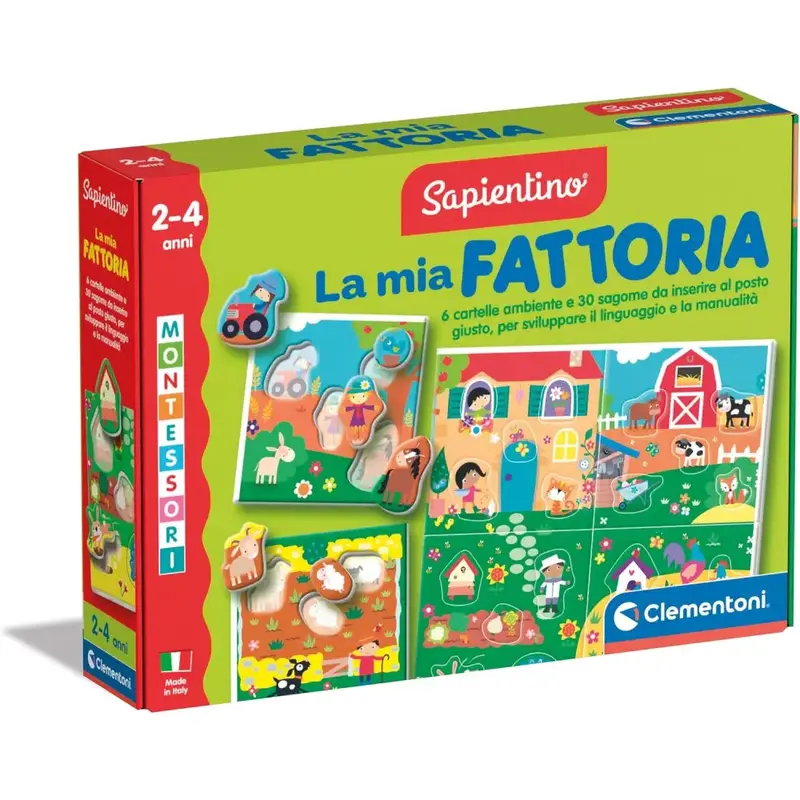 Montessori La mia Fattoria Clementoni