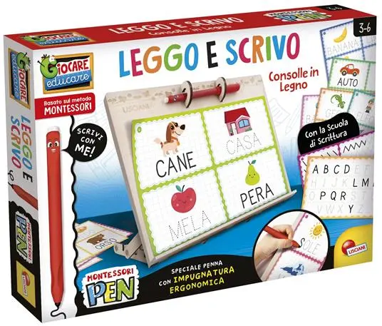 Montessori pen consolle educativa