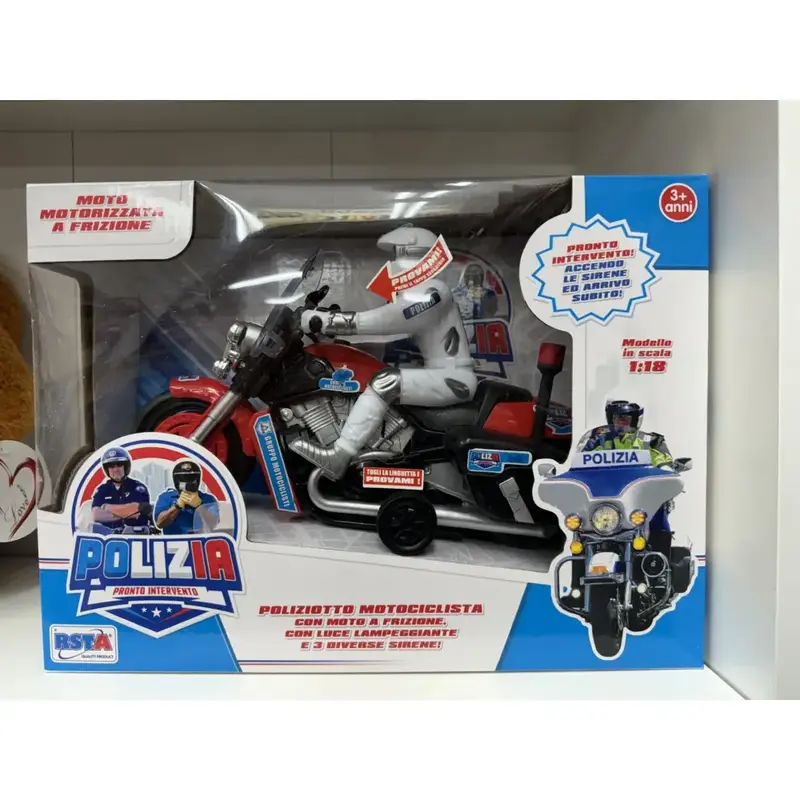 Moto della Polizia Giocattolo