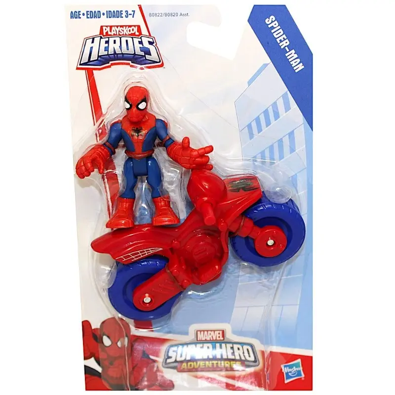 Moto di Spiderman con Personaggio