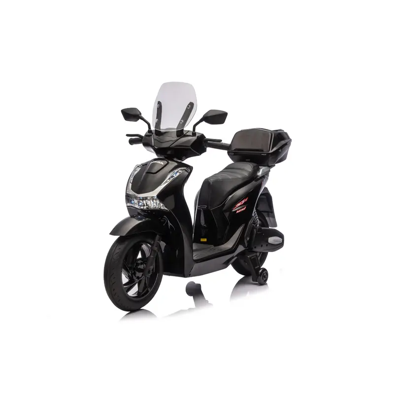 Moto Elettrica per Bambini Honda SH125 12V con Licenza Ufficiale Luci Led Suoni Realistici MP3 Integrato