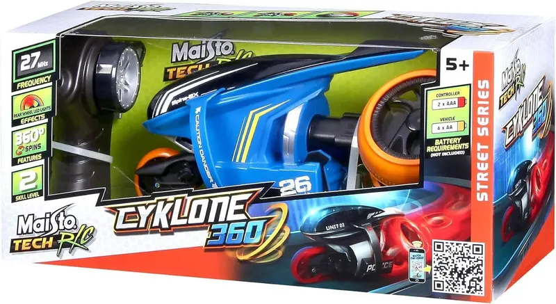 Moto Radiocomando Cyklone 360 - Maisto