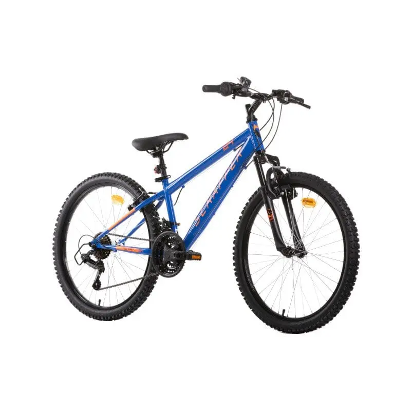 Mountain Bike Ragazzo 24 Pollici Ammortizzata, Cambio Shimano Età 10-15 Anni