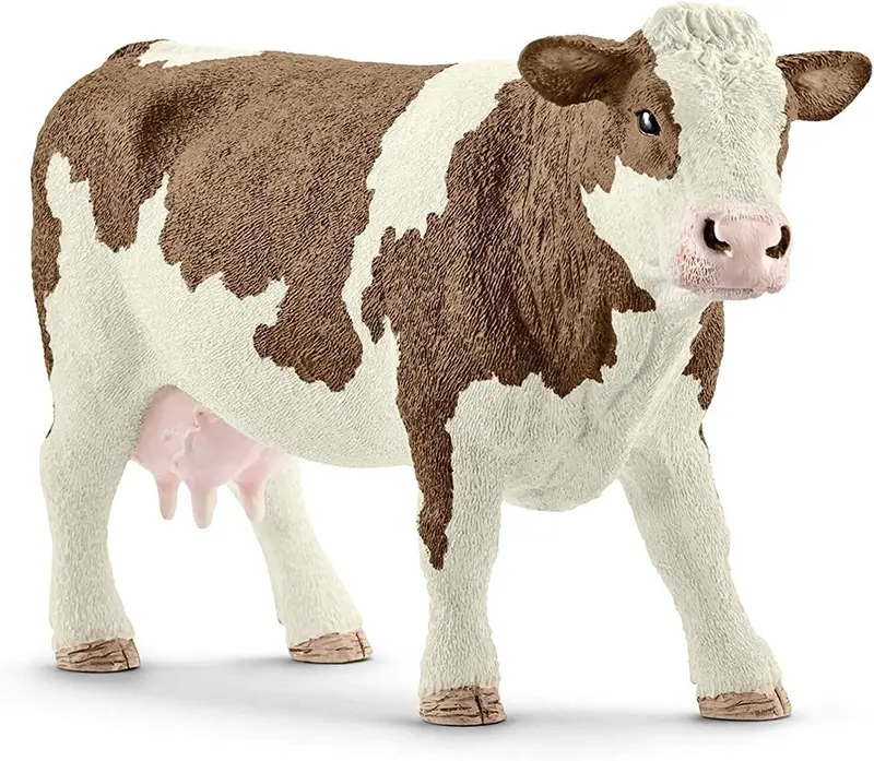 Mucca Pezzata Rossa Schleich
