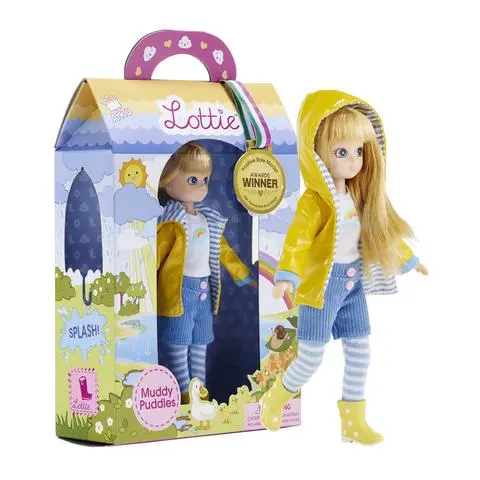 Muddy Puddles - Bambola Lottie Pioggia