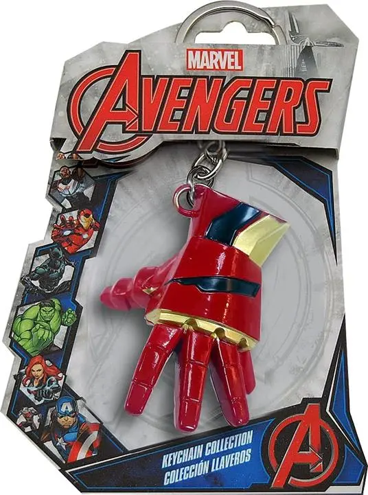 MV15586 Portachiavi Supereroi Marvel - Guanto di Iron Man - in metallo