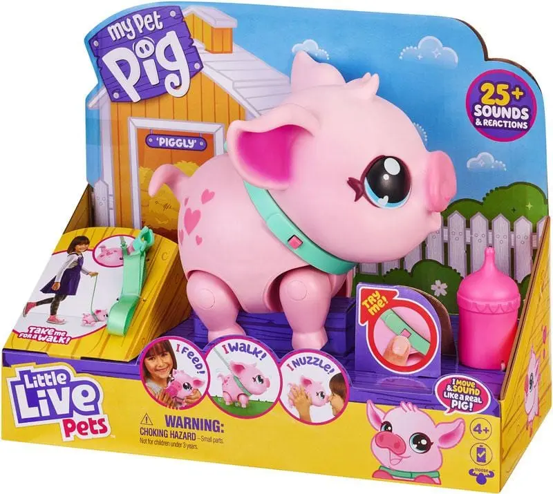 My Pet Pig Piggly Maialino Interattivo