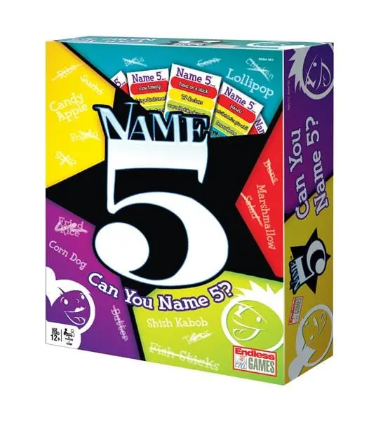 Name 5 Gioco da Tavolo per famiglie