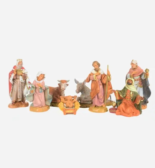 Natività Fontanini 8 pz 12 cm