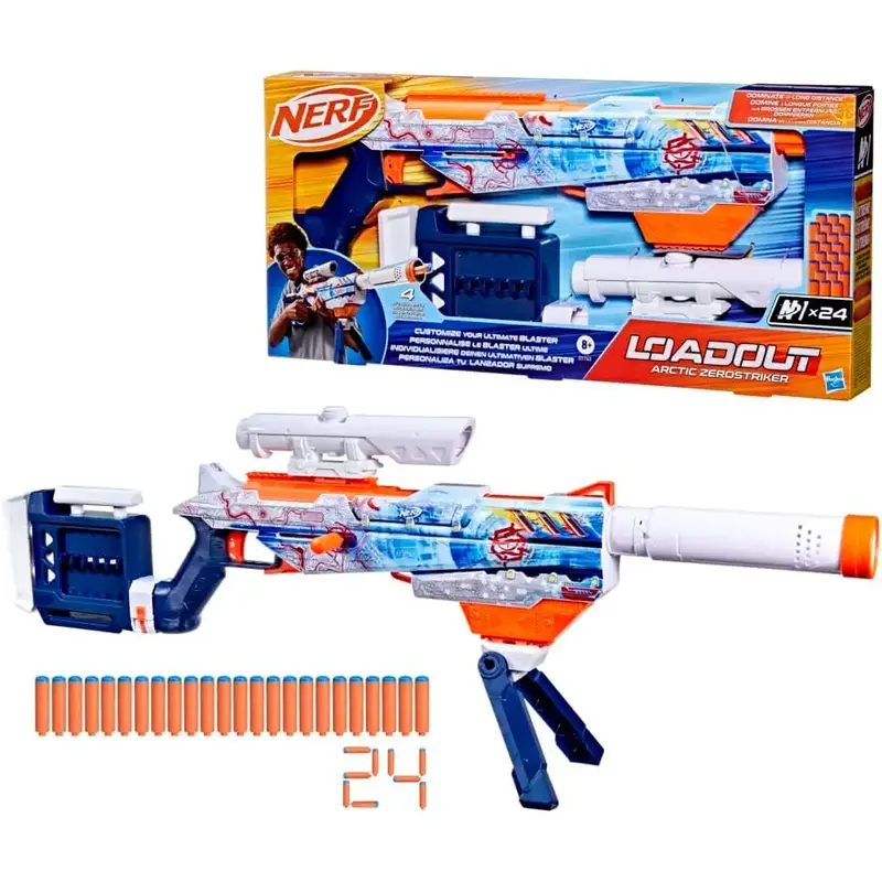 Nerf Loadout Blaster Arctic Zerostriker
