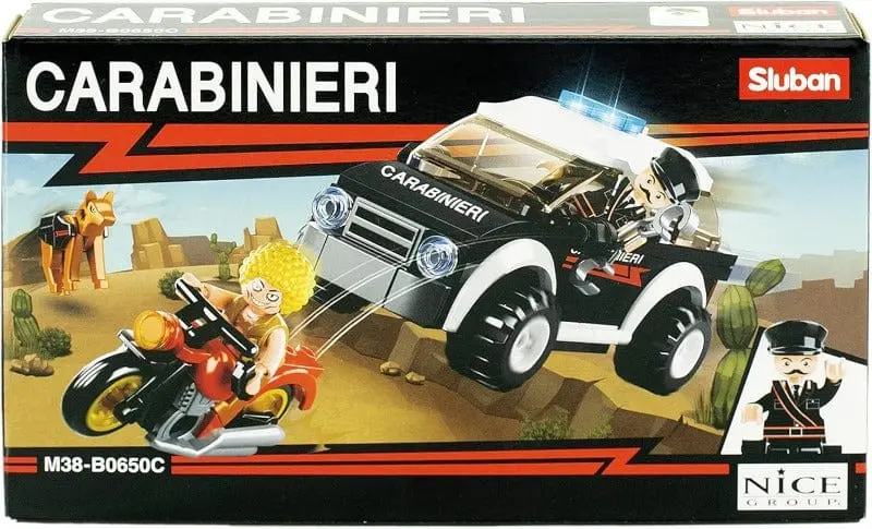 Nice Costruzioni Carabinieri 108 pezzi