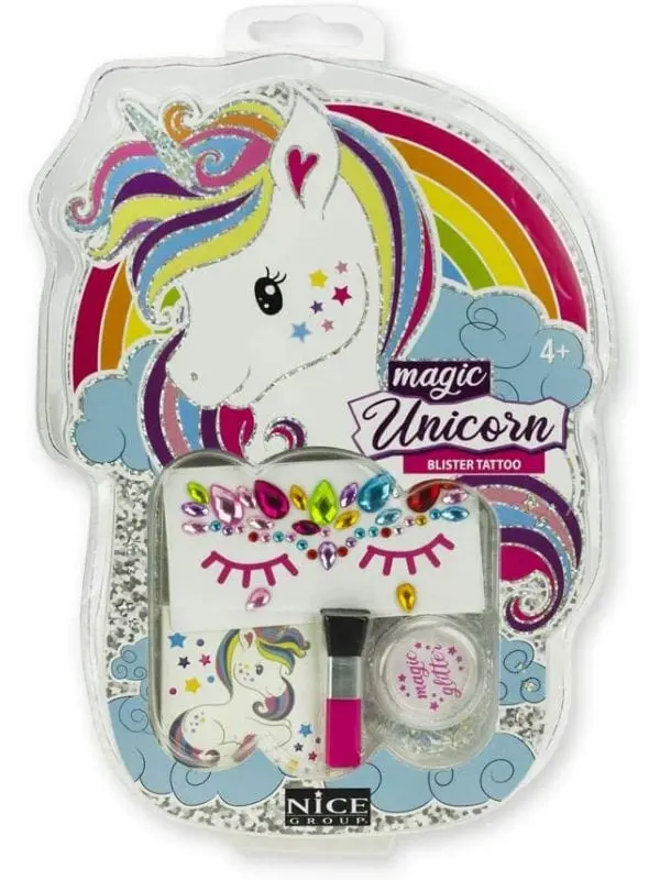 Nice Set Tatuaggi Unicorno