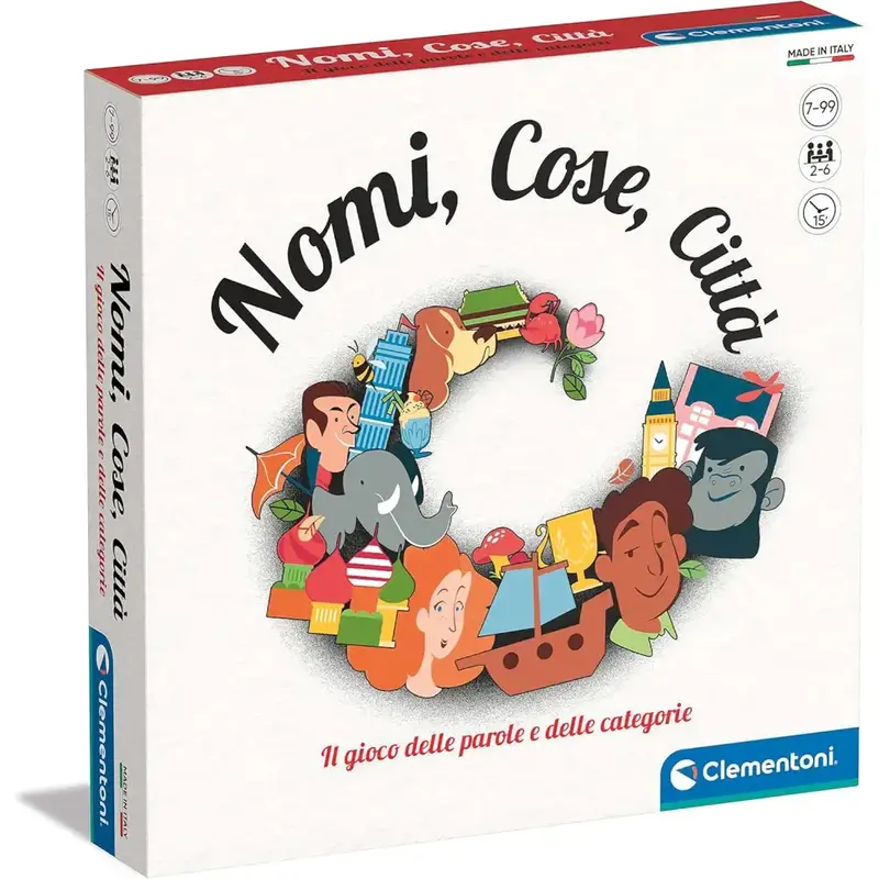 Nomi Cose e Città gioco da tavolo
