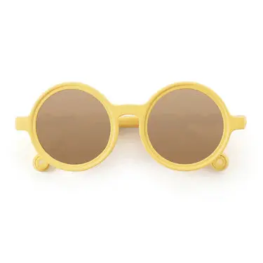 Occhiali da Sole Rotondi Citrus Yellow | Protezione UV 100% | ES101-D-Y
