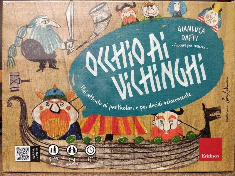 Occhio ai Vichinghi Gioco in Scatola Educativo - Erickson