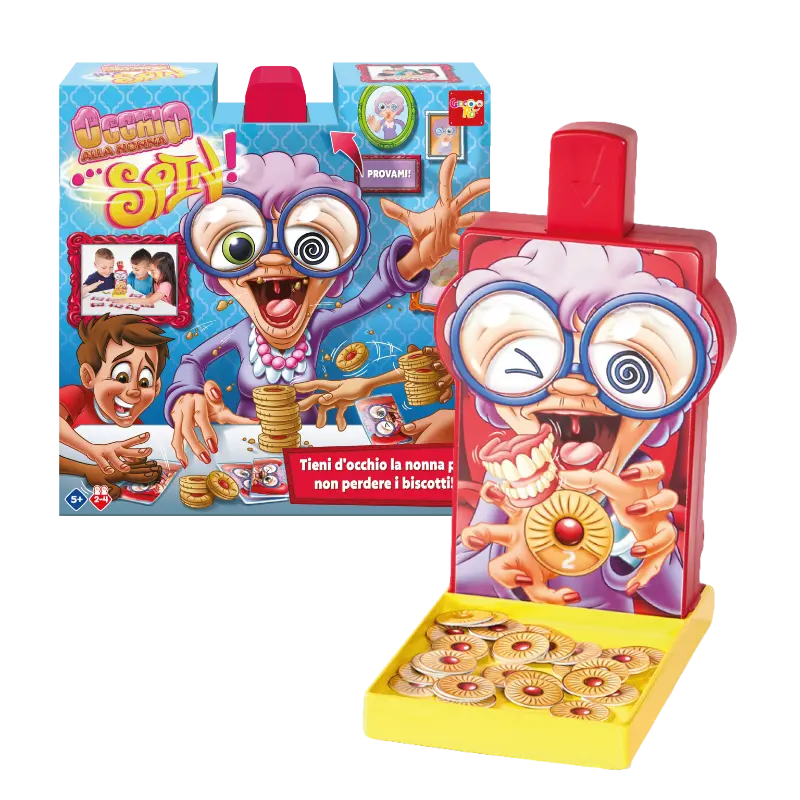 Occhio alla Nonna Spin, Gioco da Tavolo per Bambini