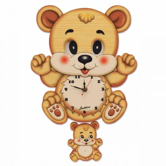 Orologio movimento occhi - Orso