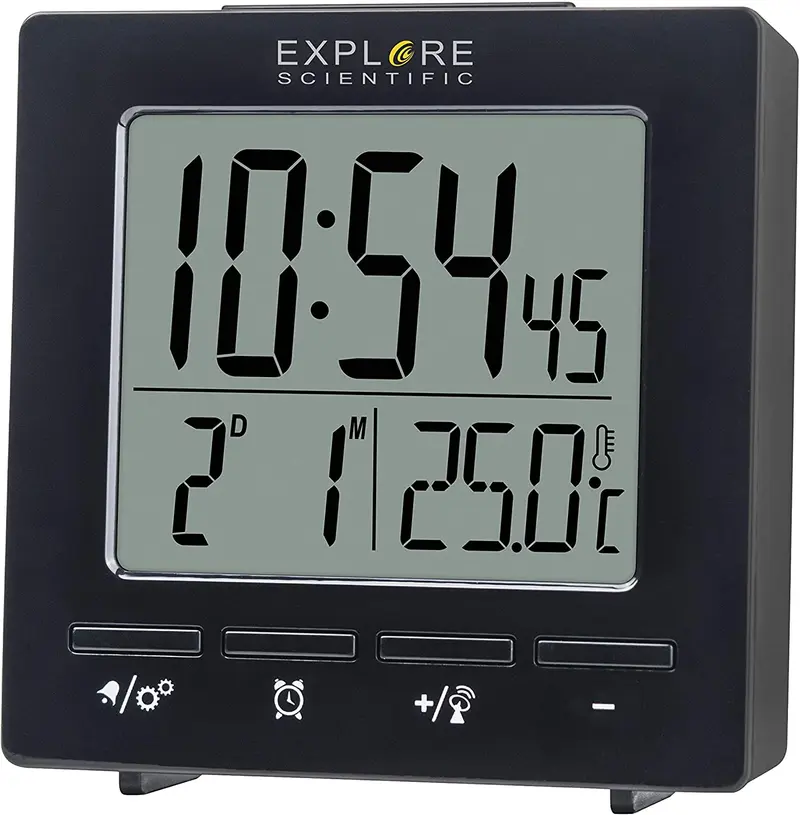 Orologio Radiocontrollato Black OREGON SCIENTIFIC