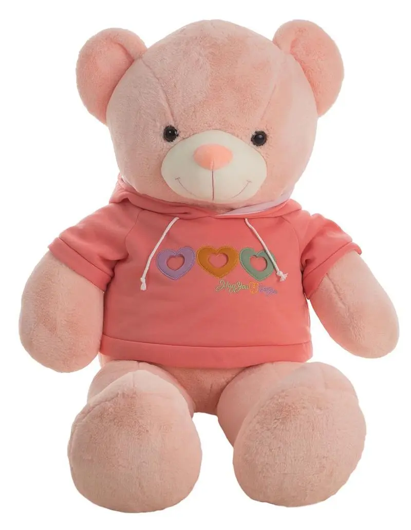 ORSO CON MAGLIA 115CM ROSA