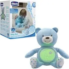 ORSO PROIETTORE BABY BEAR BLU