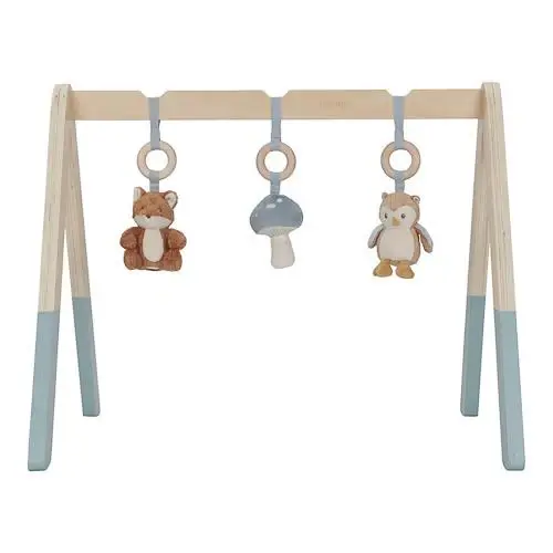 Palestrina in Legno Blu Forest Friends - Baby Gym Blue Forest Friends (LD8910)