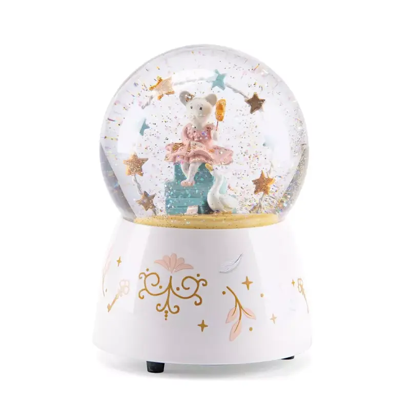 Palla di Neve Musicale Moulin Roty La Petite Ecole de Danse