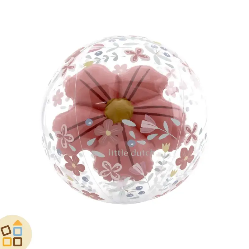 PALLONE GONFIABILE TRASPARENTE, FIORE