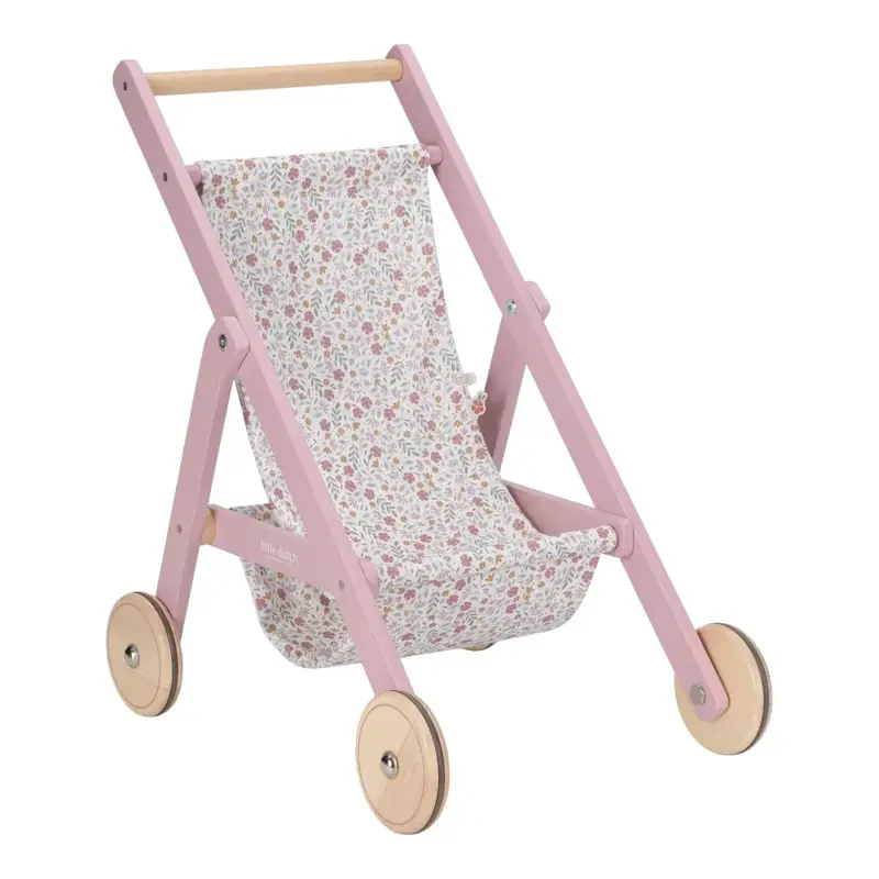 Passeggino per Bambole in Legno Little Dutch