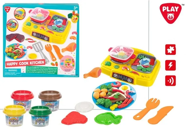 Pasta Modellabile Playset Cucina con Luci e Suoni
