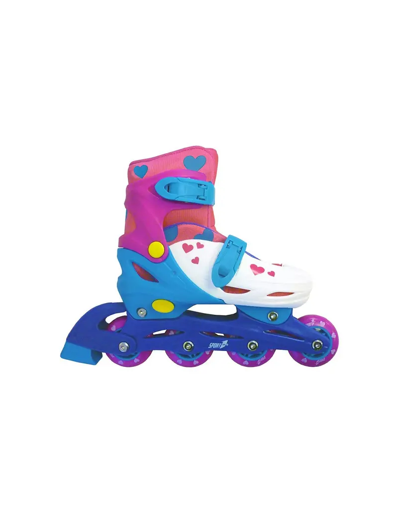 PATTINI IN LINEA EASY ROLLEY ROSA 35-38