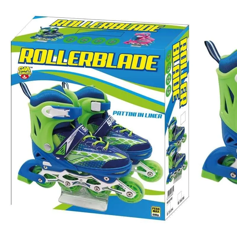 Pattini in Linea Rollerblade misura regolabile dalla 31 alla 38